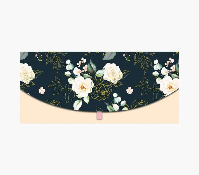 Pictura Tarjeta Money Cards - Tarjeta de Regalo Tipo Sobre Horizontal - Tematica de Flores - 21.3x9.6cm - Embolsada Individualmente en Celofan - Incluido Sobre Blanco - Papel con Certificacion FSC