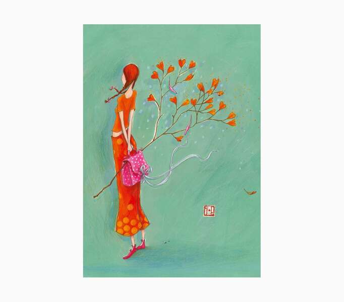 Pictura Gaëlle Boissonnard Cuaderno A6 Grapado - 10.5x15cm - 48 Paginas con Lineas - Papel con Certificacion FSC