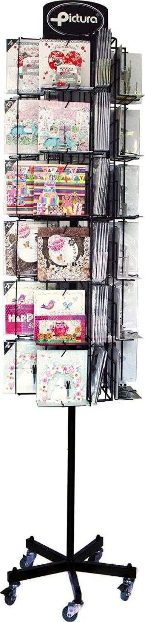 Pictura Expositor 144 Tarjetas Felicitacion 3D Pop-Up