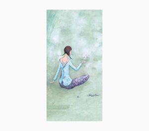 Pictura Gaëlle Boissonnard Tarjeta Doble - Acabado en Barniz de Relieve UV Grueso - Laminado Mate de Tacto Suave - 10.5x21cm - Papel con Certificacion FSC