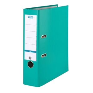 Elba Archivador Palanca Rado Top A4 - Resistente y Duradero - Capacidad para 80mm de Documentos - Diseño Moderno y Elegante - Color Menta