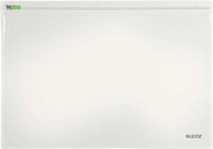 Leitz Traveller Pack de 2 Fundas Multiusos Transparentes - Tamaño 230x1x330mm - Cierre de Cremallera