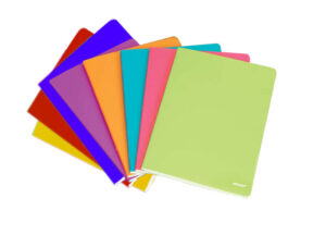 Ancor Classic Stripes Libreta Tamaño A4 Cuadriculado 5x5mm - 48 Hojas 90gr - Tapa Polipropileno - Colores Surtidos