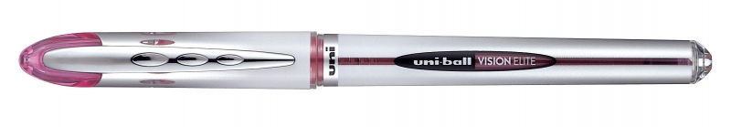 Uni-ball Vision Elite UB-200 Rollerball de Tinta Liquida - Punta de Bola 0.8mm - Sistema Antifugas para Viajes - Color Vino