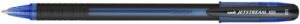 Uni-ball JetStream SX-101-10 Boligrafo de Tinta - Punta de Bola 1mm - Secado Instantaneo - Ideal para Zurdos - Color Azul