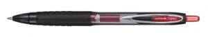 Uni-ball UMN-207E Roller de Tinta - Punta de Bola 0.7mm - Grip de Caucho Antifatiga - Tinta Pigmentada Resistente a Luz y Agua - Color Rojo
