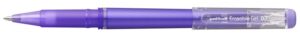 Uni-ball UF-222 Roller de Gel Borrable - Punta de Bola 0.7mm - Tinta Termosensible - Doble Goma de Borrado - Color Violeta