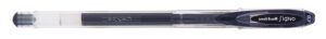 Uni-ball Signo UM-120 Boligrafo de Tinta Gel - Punta de Bola 0.7mm - Tinta Resistente al Agua y Luz - Color Negro