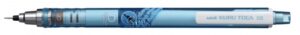 Uni-ball Kuru Toga M5-450T Portaminas - Ancho de Trazo 0.5mm - Sistema de Mina Giratoria - Goma de Borrar en el Pulsador - Color Azul