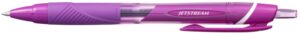 Uni-ball JetStream Sport SXN-150C-07 Boligrafo Retractil - Punta de Bola 0.7mm - Tinta Pigmentada Resistente al Agua y Luz - Secado Instantaneo - Color Violeta