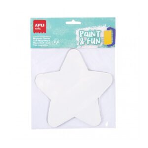 Apli Lienzos Magneticos en Forma de Estrella - Fomenta la Creatividad - Potencia la Concentracion