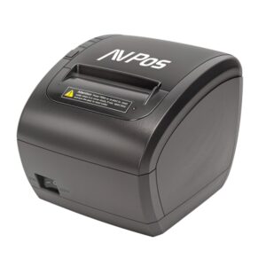 AVPos TC90W Impresora Termica Tickets - Velocidad 300mm/s - Autocorte Parcial - USB, WIFI y LAN - Color Negro