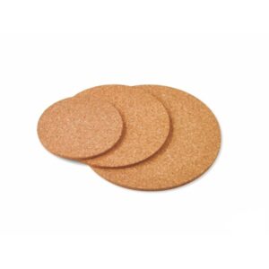 Faibo Plancha de Corcho Redonda para Manualidades - Medidas Ø 245mm