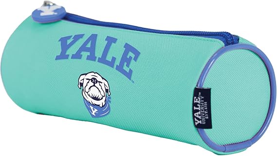 Dohe Yale Dog Portatodo Simple Redondo - Cierre con Cremallera y Tirador de Goma