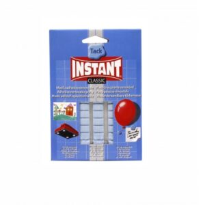 Instant Tack Classic Pack de Masilla Adhesiva 50gr - Para Pegar Sobre la Mayoria de Superficies - Color Azul