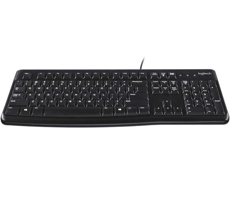Teclado Logitech K120 USB/Cable 1.5m/Negro - Imagen 2