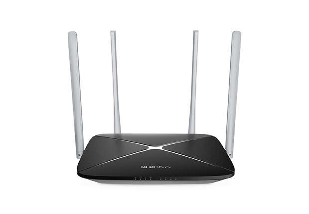 Mercusys Router Inalambrico AC1200 Dual Band - 5 Puertos - 10/100Mbps - 4 Antenas 5dBi