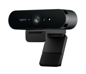 Logitech Brio Webcam 4K Ultra HD - HDR - Grabacion 4K - Zoom Digital 5X - Color Negro