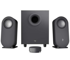 Logitech Z407 Altavoces 2.1 Bluetooth - 80W - Subwoofer 20W - Micro USB, Entrada Jack 3.5mm - Control Inalambrico - Color Negro