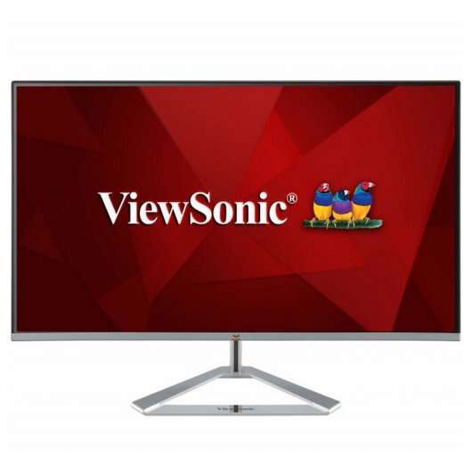 ViewSonic Monitor LED 27" IPS Full HD 1080p 75Hz - Respuesta 4ms - Altavoces 2x2W - Angulo de Vision 178º - 16:9 - HDMI y VGA - VESA 75x75mm - Modo Eco - Color Negro/Plata