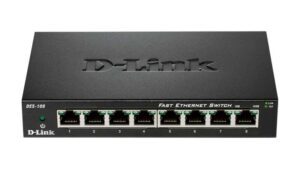 D-Link Switch 8 Puertos Fast Ethernet 10/100 Mbps