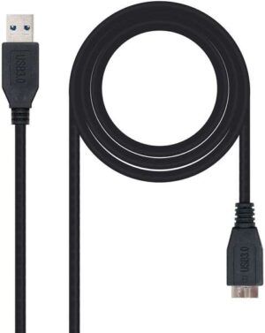 Nanocable Cable USB-A 3.0 Macho a Micro-USB 3.0 Macho 1m