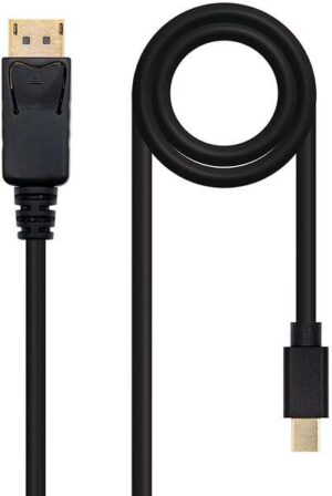 Nanocable Cable Mini DP Macho a DisplayPort Macho 2m - Color Negro