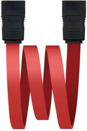 Nanocable Cable Datos SATA OEM 0.50m - Color Rojo