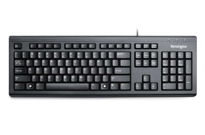 Kensington Value Teclado de Membrana USB - Teclas Tacto Sensible - Cable de 1.50m