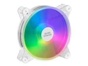 Mars Gaming Ventilador 120mm - Iluminacion RGB - Velocidad Max. 1100rpm