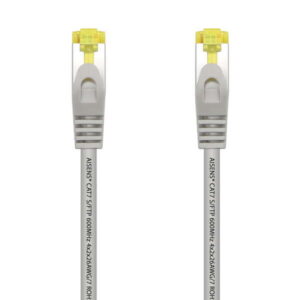 Aisens Cable de Red Latiguillo RJ45 LSZH Cat.7 600 Mhz S/FTP PIMF AWG26 - 25cm - Color Gris