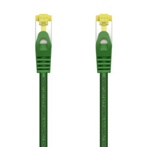Aisens Cable de Red Latiguillo RJ45 LSZH Cat.7 600 MHz S/FTP PIMF AWG26 - 0.5M - Color Verde