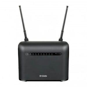 D-Link Router 4G LTE Cat4 WiFi AC1200 Dual Band - Velocidad hasta 1200 Mbps - 2 Antenas Externas - 3 Puertos RJ-45