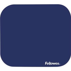 Fellowes Alfombrilla Premium - Base de Goma Antideslizante - Superficie de Poliester - 23.2x19.9cm - Color Azul