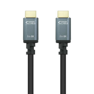 Nanocable Cable HDMI 2.1 Iris 8K A/M-A/M 1.5m - Color Negro