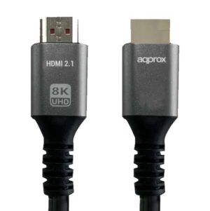 Approx Cable HDMI 2.1 Macho/Macho - Soporta Resolucion 8K - Longitud 1m