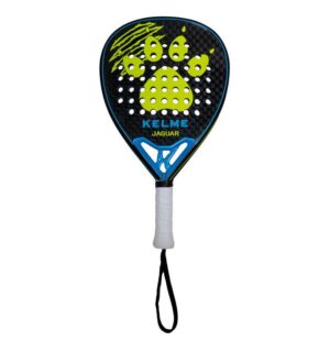 Kelme Jaguar Pala de Padel - Forma Lagrima - Marco y Cara 100% Carbono - Nucleo Black Eva Soft Ultra