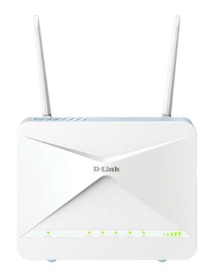 D-Link Eagle Pro AI AX1500 Mesh WiFi Router Doble Banda - Hasta 1200Mbps - 3 Puertos LAN Gigabit 10/100/1000Mbps y 1 Puerto WAN Gigabit 10/100/1000Mbps - 2 Antenas Externas