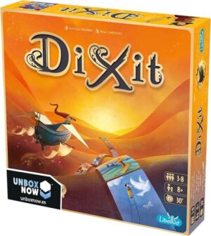 Dixit Classic Juego de Tablero - Tematica Abstracta - De 3 a 6 Jugadores - A partir de 8 Años - Duracion 30min. aprox.