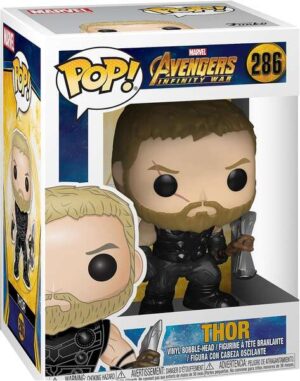 Funko Pop Marvel Avengers Infinity War Thor - Figura de Vinilo - Altura 9cm aprox.