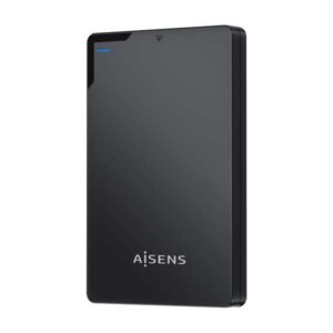 Aisens Caja Externa 2,5" ASE-2520B 9.5mm SATA a USB 3.0/USB3.1 Gen1 - Color Negro