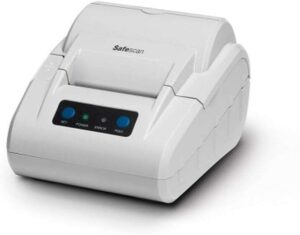 Safescan TP-230 Impresora - Impresion Termica de 58mm - Compatible con Contadoras Safescan - Diseño Compacto y Ligero - Optimiza la Administracion de Efectivo