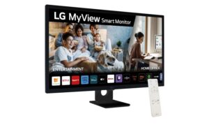 LG Smart Monitor 31.5" IPS Full HD 1080p HDR10 - WebOS 23, Bluetooth, HDMI, DisplayPort, USB-A - Altavoces y Mando a Distancia - VESA 100x100mm