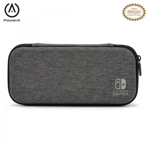 PowerA Estuche Slim para Nintendo Switch Modelo Oled, Nintendo Switch y Nintendo Switch Lite - Charcoal