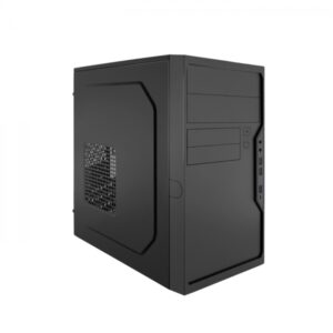 Coolbox M550 Caja Torre MicroATX - Tamaño Disco Soportado 3.5", 2.5" - USB-A 3.0, USB-C Frontal y Audio + Fuente de Alimentación