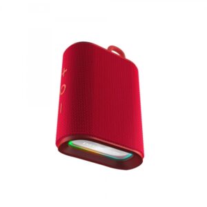 Energy Sistem StreetPlay Altavoz Bluetooth - Radio FM - IPX6 - 12h de Autonomia - Lector Micro SD - Luces LED - Manos Libres - Color Rojo