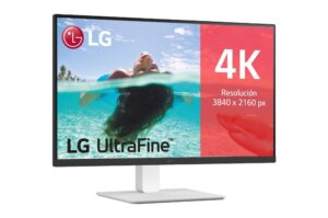 LG UltraFine Monitor LED 27" IPS UltraHD 4K HDR10 - 60Hz - Respuesta 5ms - Angulo de Vision 178º - 16:9 - HDMI, DisplayPort - VESA 100x100mm - Color Blanco