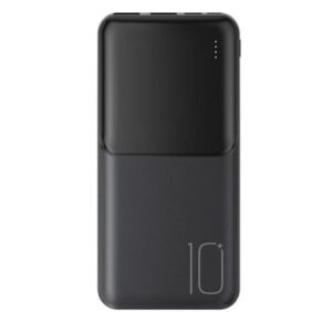 XO PR251 Powerbank 10000mAh - USB-C y USB-A - Color Negro