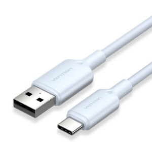 Vention Cable USB-C a USB-A 3A 60W - 2m - Trenzado - Color Azul