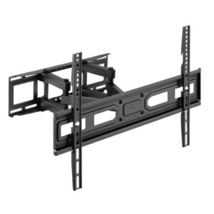 Ewent Soporte de Pared para TV de 37" hasta 80"- Movimiento Completo - 3 pivotes - VESA Maximo 600x400 - Color Negro